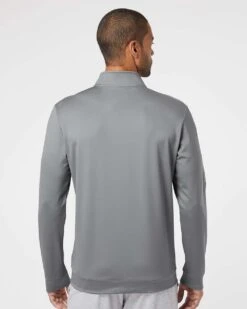 OUTLET-Adidas Performance Textured Quarter-Zip Pullover 38 OUTLET-Adidas Performance Textured Quarter-Zip Pullover -Thread Logic Store Adidas Performance Textured Quarter Zip Pullover 18
