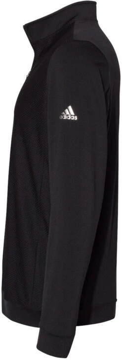OUTLET-Adidas Performance Textured Quarter-Zip Pullover 23 OUTLET-Adidas Performance Textured Quarter-Zip Pullover -Thread Logic Store Adidas Performance Textured Quarter Zip Pullover 3