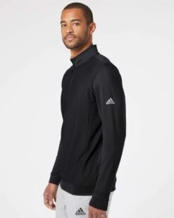 OUTLET-Adidas Performance Textured Quarter-Zip Pullover 25 OUTLET-Adidas Performance Textured Quarter-Zip Pullover -Thread Logic Store Adidas Performance Textured Quarter Zip Pullover 5