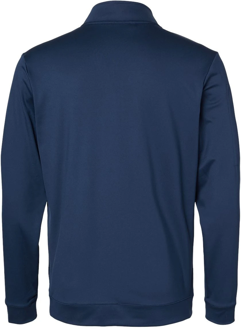 OUTLET-Adidas Performance Textured Quarter-Zip Pullover 9 OUTLET-Adidas Performance Textured Quarter-Zip Pullover - Image 9