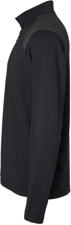 Adidas Shoulder Stripe Quarter-Zip Pullover -Thread Logic Store Adidas Shoulder Stripe Quarter Zip Pullover 3