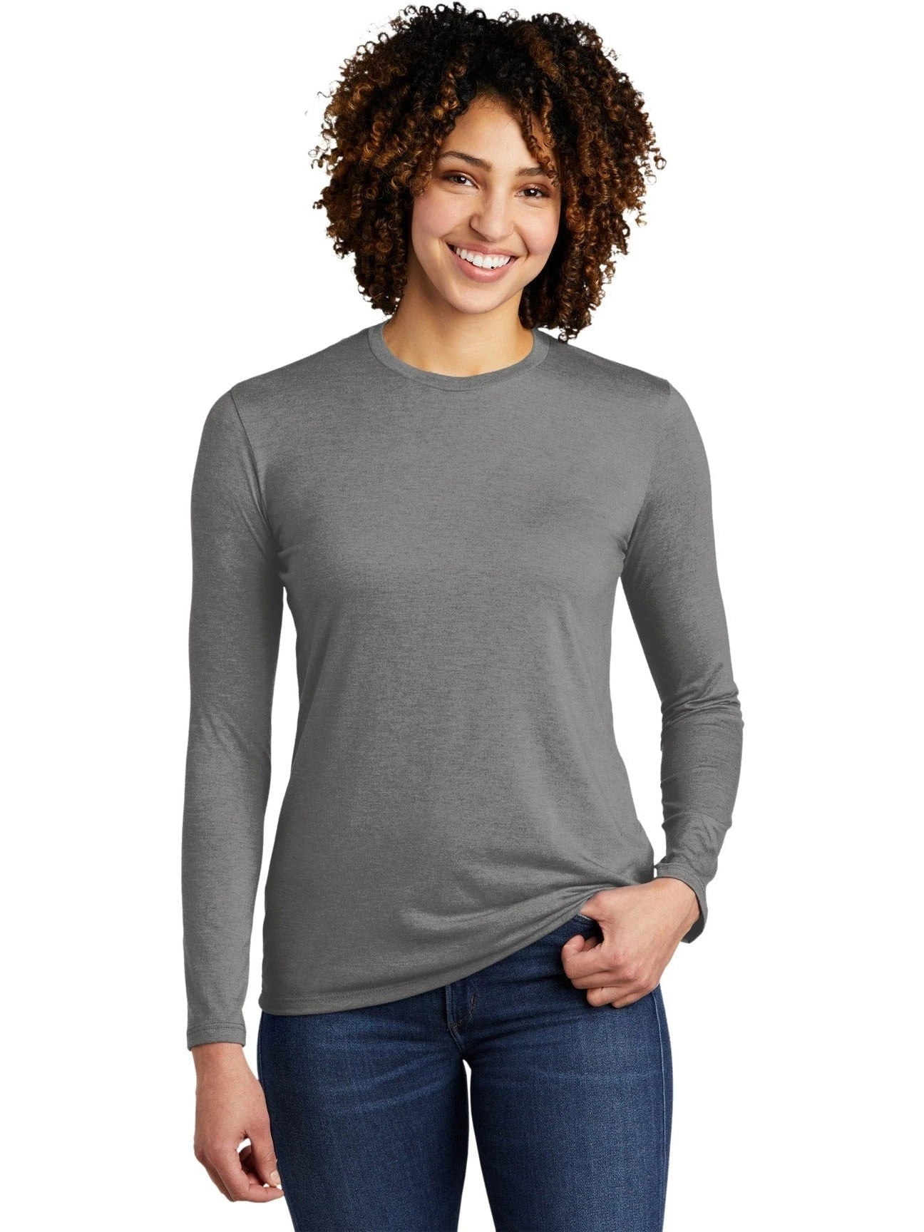 Allmade Ladies Tri-Blend Long Sleeve Tee 4 Allmade Ladies Tri-Blend Long Sleeve Tee - Image 4