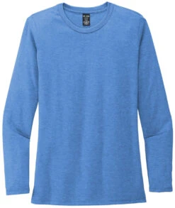 Allmade Ladies Tri-Blend Long Sleeve Tee 25 Allmade Ladies Tri-Blend Long Sleeve Tee -Thread Logic Store Allmade Ladies Tri Blend Long Sleeve Tee Azure Blue XS 5
