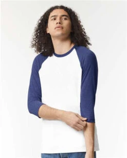 American Apparel CVC Raglan Tee -Thread Logic Store American Apparel CVC Raglan Tee 12