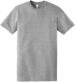 American Apparel Fine Jersey T-Shirt -Thread Logic Store American Apparel Fine Jersey T Shirt Heather Grey S 17