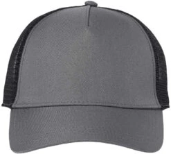 Atlantis Headwear Rapper Recycled Sustainable Trucker Cap -Thread Logic Store Atlantis Headwear Rapper Recycled Sustainable Trucker Cap GreyBlack OSFA 4