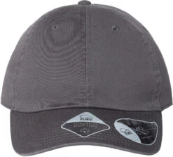 Atlantis Headwear Sustainable Dad Hat -Thread Logic Store Atlantis Headwear Sustainable Dad Hat Dark Grey OSFA 4