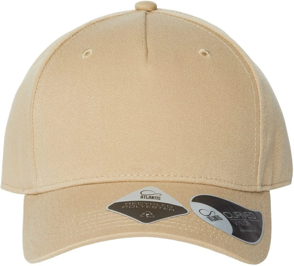 Atlantis Headwear Sustainable Five-Panel Cap 4 Atlantis Headwear Sustainable Five-Panel Cap - Image 4