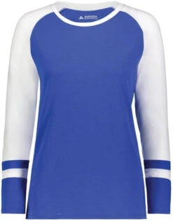 Augusta Ladies Fanatic 2.0 Long Sleeve Tee 24 Augusta Ladies Fanatic 2.0 Long Sleeve Tee -Thread Logic Store Augusta Ladies Fanatic 2 0 Long Sleeve Tee RoyalWhite 2XL 4