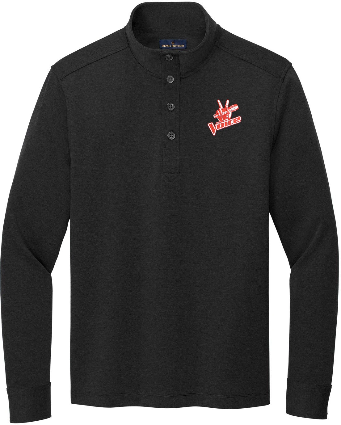 Brooks Brothers Mid-Layer Stretch 1/2-Button 1 Brooks Brothers Mid-Layer Stretch 1/2-Button