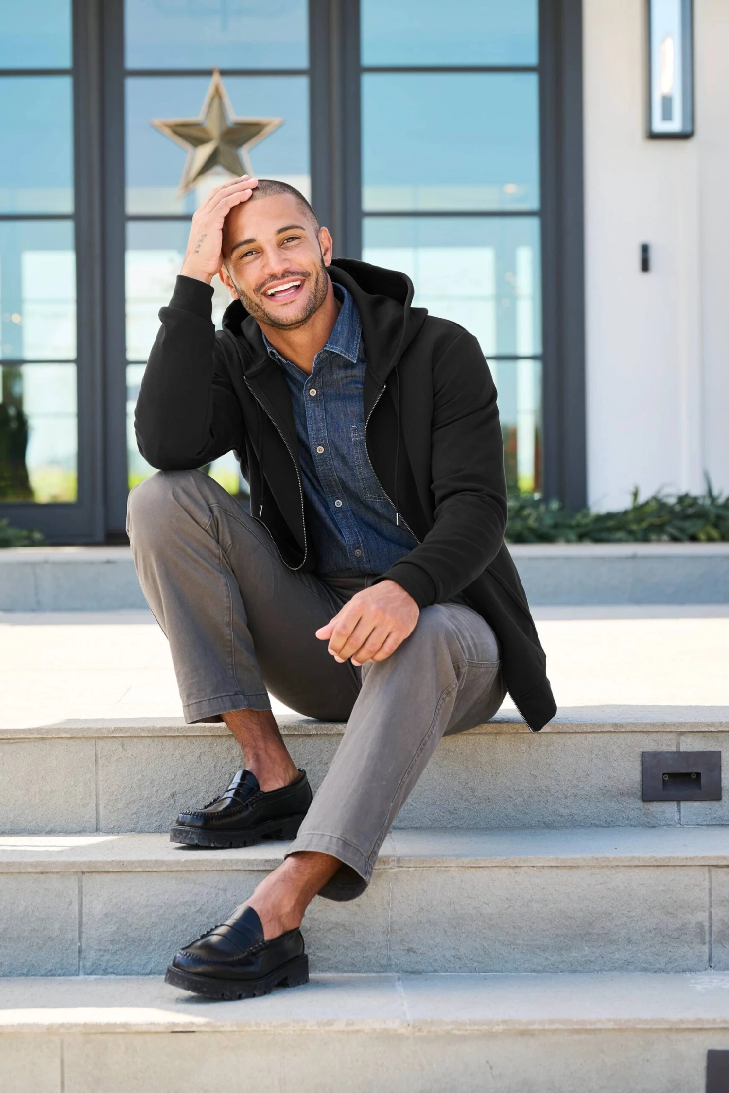 OUTLET-Brooks Brothers Double-Knit Full-Zip Hoodie 3 OUTLET-Brooks Brothers Double-Knit Full-Zip Hoodie - Image 3