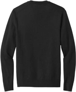 Brooks Brothers Washable Merino V-Neck Sweater 21 Brooks Brothers Washable Merino V-Neck Sweater -Thread Logic Store BB18410 deepblack flat back