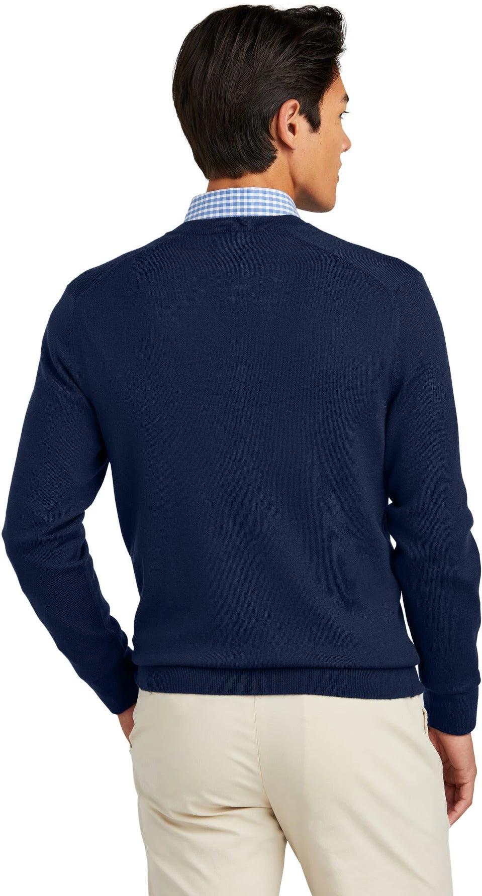 Brooks Brothers Washable Merino V-Neck Sweater 10 Brooks Brothers Washable Merino V-Neck Sweater - Image 10