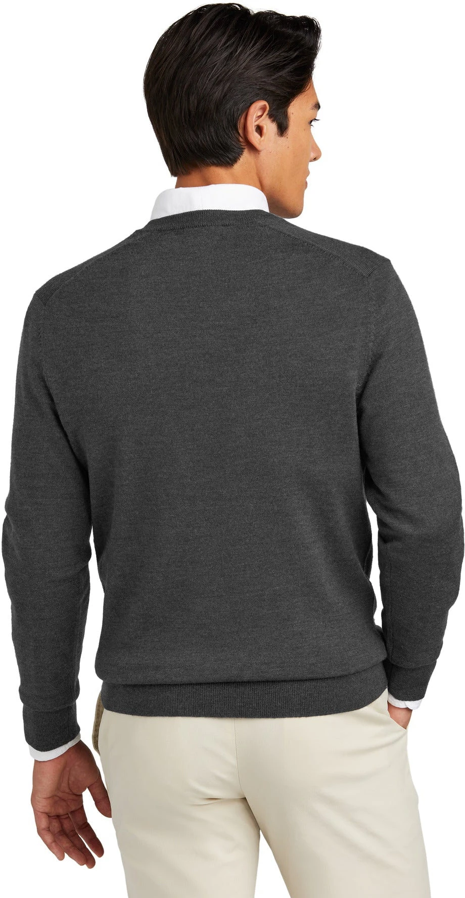 Brooks Brothers Washable Merino V-Neck Sweater 18 Brooks Brothers Washable Merino V-Neck Sweater - Image 18
