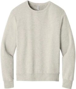 Bella+Canvas Unisex Sponge Fleece Classic Crewneck Sweatshirt -Thread Logic Store BC3911 heatherdust flat front