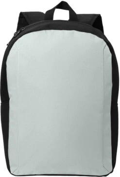 Port Authority Modern Backpack 17 Port Authority Modern Backpack -Thread Logic Store BG231 GUSTYGREY BLACK Flat Front