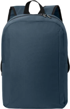 Port Authority Modern Backpack 22 Port Authority Modern Backpack -Thread Logic Store BG231 RIVERBLUENAVY Flat Front