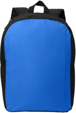 Port Authority Modern Backpack 28 Port Authority Modern Backpack -Thread Logic Store BG231 ROYAL BLACK Flat Front