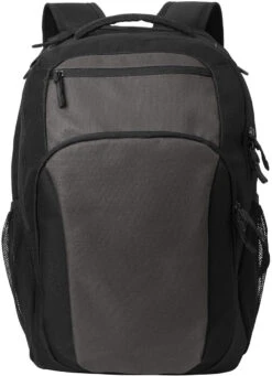 Port Authority Transport Backpack -Thread Logic Store BG232 DARKCHARCOAL BLACK Flat Front