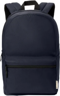 Port Authority C-FREE Recycled Backpack -Thread Logic Store BG270 TrueNavy Flat Front