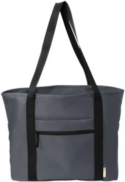 Port Authority C-FREE Recycled Tote -Thread Logic Store BG470 greysteel flat front