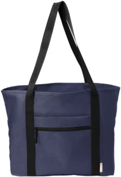 Port Authority C-FREE Recycled Tote -Thread Logic Store BG470 truenavy flat front