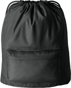 Port Authority Diamond Pocket Cinch 14 Port Authority Diamond Pocket Cinch -Thread Logic Store BG637 deepblack bag front