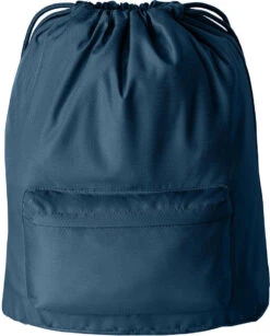 Port Authority Diamond Pocket Cinch 18 Port Authority Diamond Pocket Cinch -Thread Logic Store BG637 insigniablue bag front