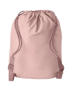 Port Authority Diamond Pocket Cinch 21 Port Authority Diamond Pocket Cinch -Thread Logic Store BG637 rosequartz bag back