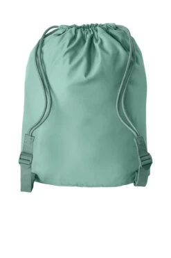 Port Authority Diamond Pocket Cinch 13 Port Authority Diamond Pocket Cinch -Thread Logic Store BG637 sage bag back