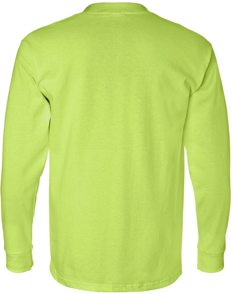 Bayside USA-Made Long Sleeve TShirt With A Pocket 10 Bayside USA-Made Long Sleeve TShirt With A Pocket - Image 10