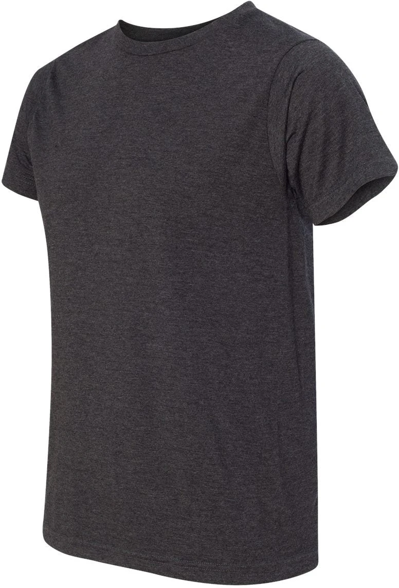 Bayside USA-Made Ringspun 50/50 Heather Unisex TShirt 3 Bayside USA-Made Ringspun 50/50 Heather Unisex TShirt - Image 3