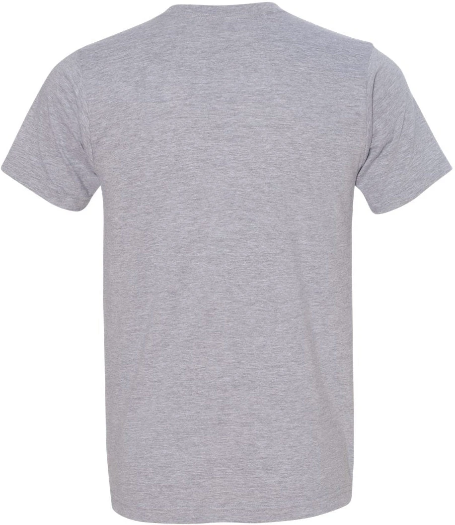 Bayside USA-Made Ringspun 50/50 Heather Unisex TShirt 7 Bayside USA-Made Ringspun 50/50 Heather Unisex TShirt - Image 7