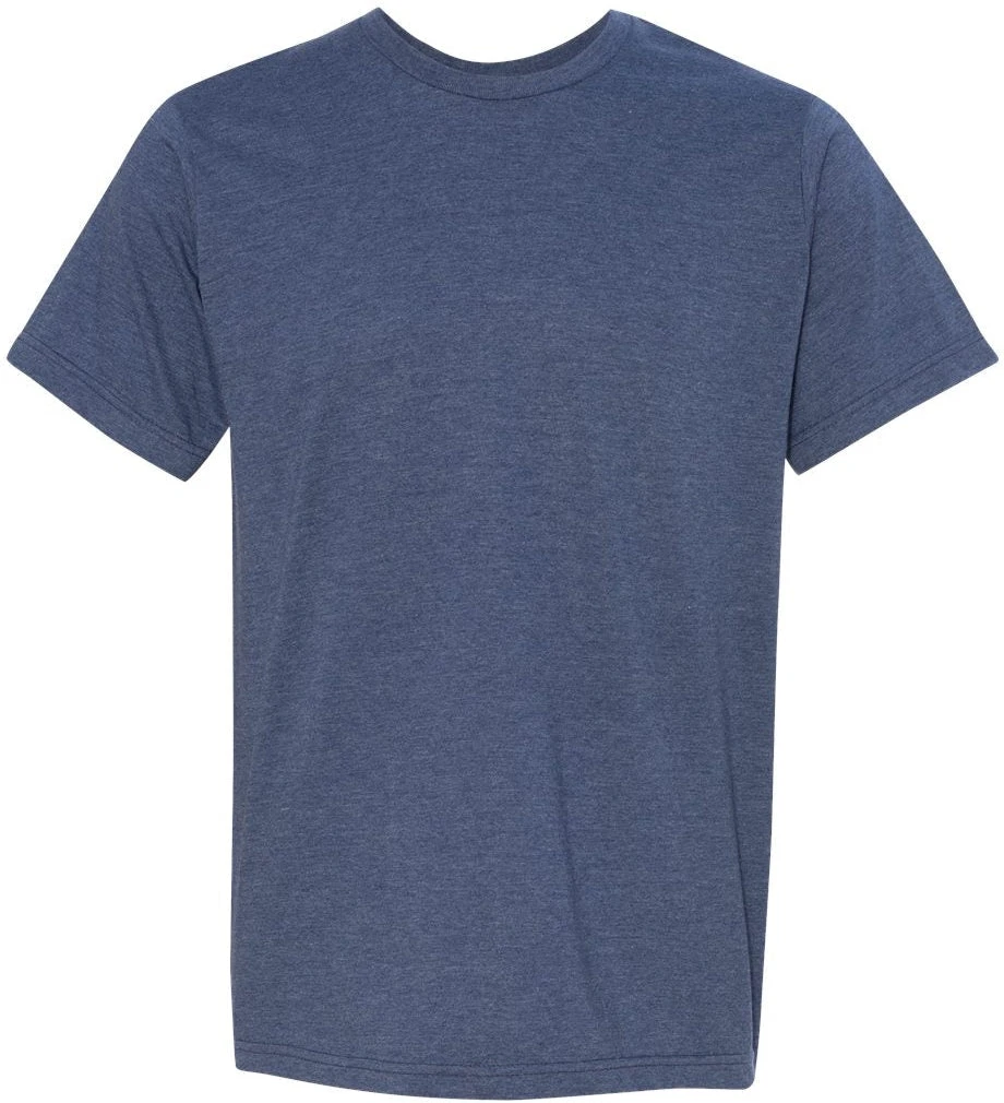 Bayside USA-Made Ringspun 50/50 Heather Unisex TShirt 8 Bayside USA-Made Ringspun 50/50 Heather Unisex TShirt - Image 8