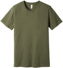 Bella+Canvas Heather CVC Short Sleeve Tee -Thread Logic Store BellaCanvas Heather CVC Short Sleeve Tee Heather Olive S 13