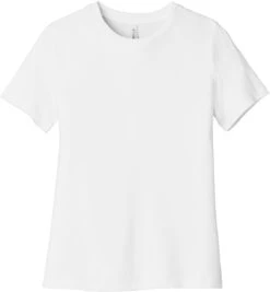 Bella+Canvas Ladies Relaxed Jersey Short Sleeve Tee 24 Bella+Canvas Ladies Relaxed Jersey Short Sleeve Tee -Thread Logic Store BellaCanvas Ladies Relaxed Jersey Short Sleeve Tee White S 9