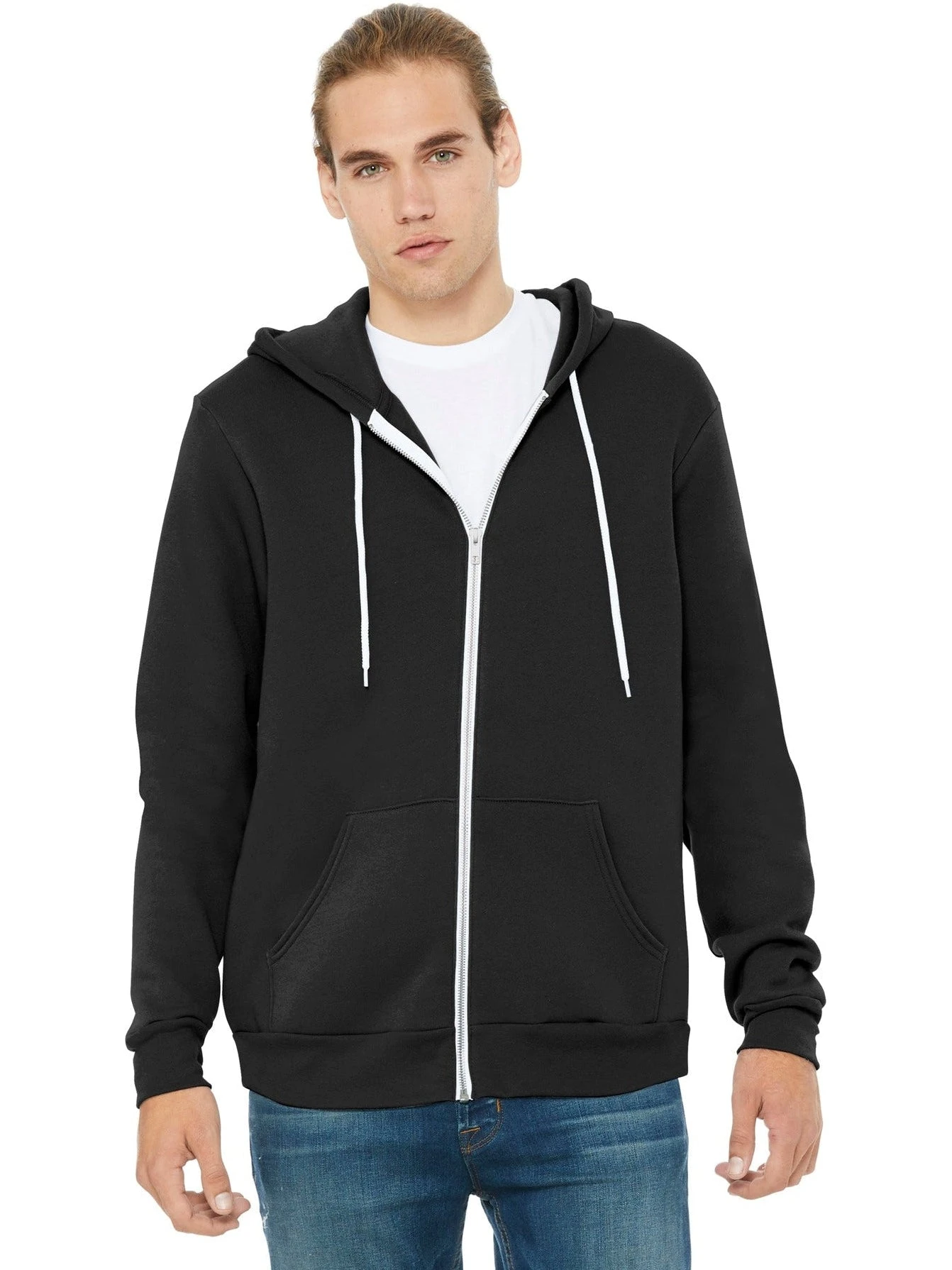 Bella+Canvas Sponge Fleece Full-Zip Hoodie 17 Bella+Canvas Sponge Fleece Full-Zip Hoodie - Image 17