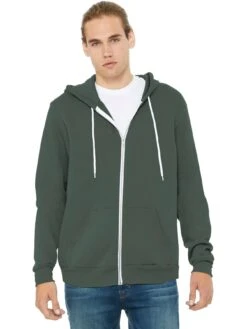 Bella+Canvas Sponge Fleece Full-Zip Hoodie 24 Bella+Canvas Sponge Fleece Full-Zip Hoodie -Thread Logic Store BellaCanvas Sponge Fleece Full Zip Hoodie 3