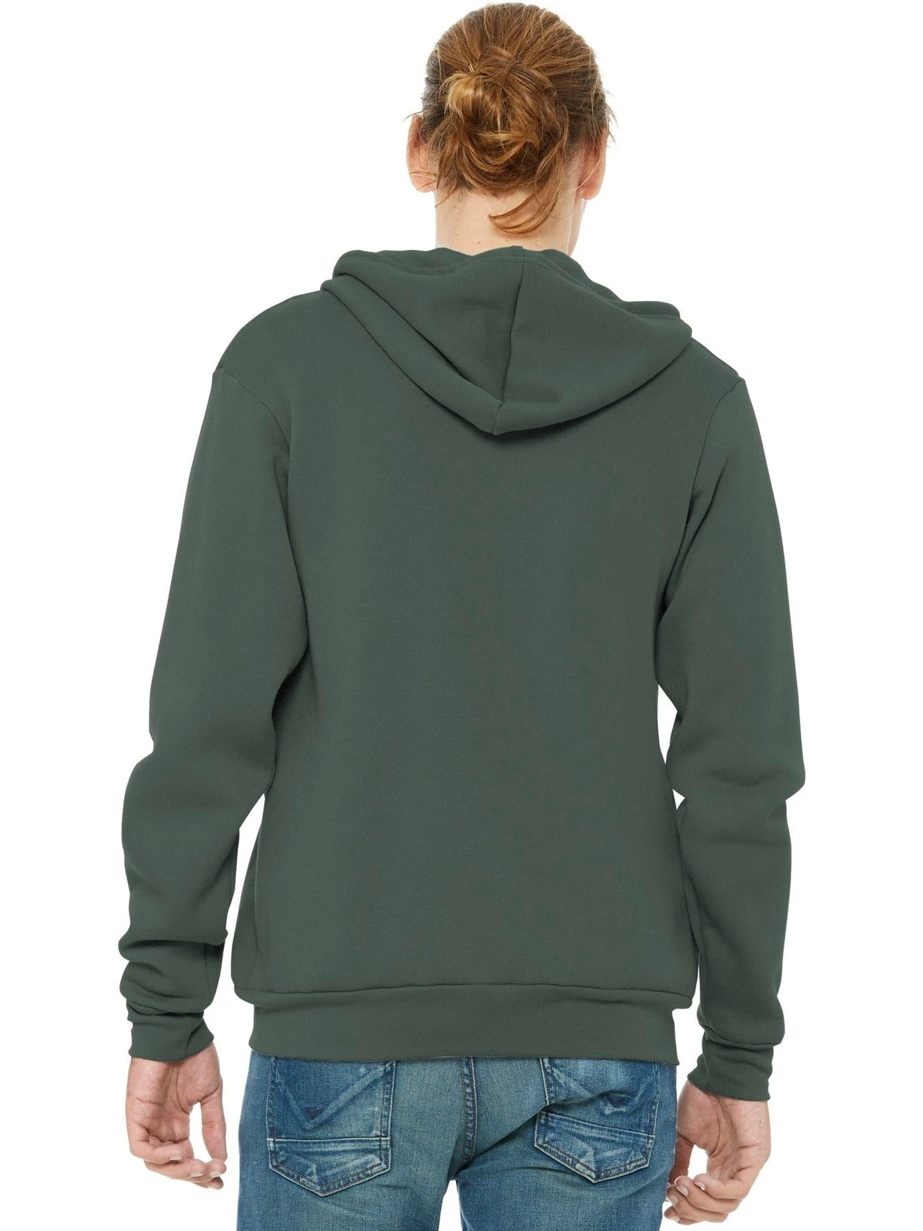 Bella+Canvas Sponge Fleece Full-Zip Hoodie 6 Bella+Canvas Sponge Fleece Full-Zip Hoodie - Image 6