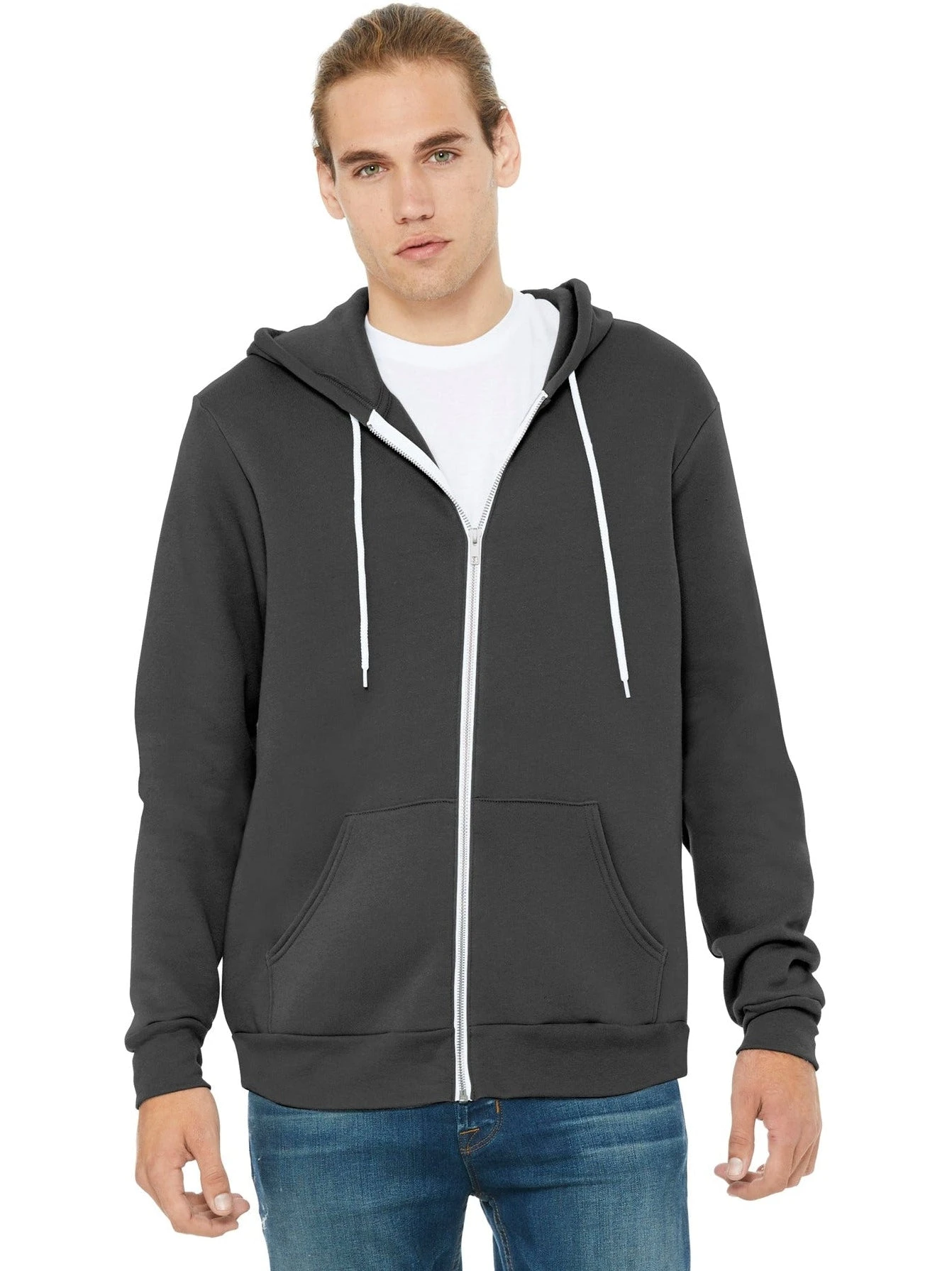 Bella+Canvas Sponge Fleece Full-Zip Hoodie 9 Bella+Canvas Sponge Fleece Full-Zip Hoodie - Image 9