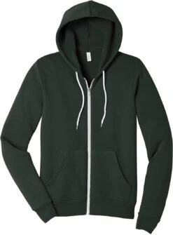 Bella+Canvas Sponge Fleece Full-Zip Hoodie 38 Bella+Canvas Sponge Fleece Full-Zip Hoodie -Thread Logic Store BellaCanvas Sponge Fleece Full Zip Hoodie Dark Grey S 17
