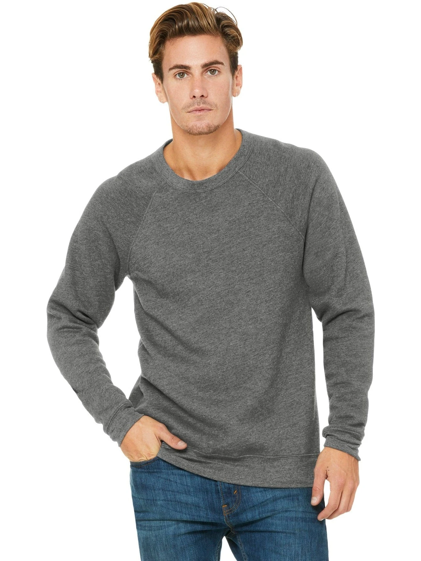 Bella+Canvas Sponge Fleece Raglan Sweatshirt 7 Bella+Canvas Sponge Fleece Raglan Sweatshirt - Image 7