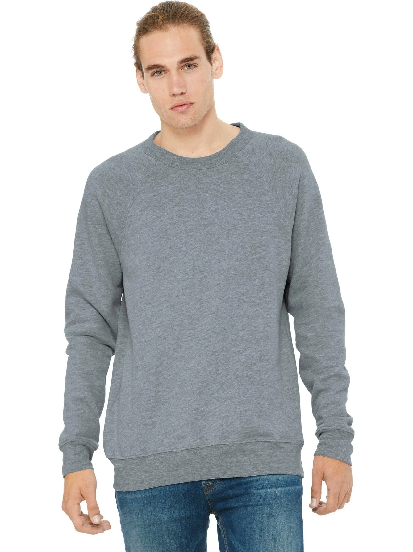 Bella+Canvas Sponge Fleece Raglan Sweatshirt 3 Bella+Canvas Sponge Fleece Raglan Sweatshirt - Image 3