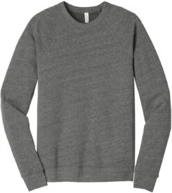 Bella+Canvas Sponge Fleece Raglan Sweatshirt 14 Bella+Canvas Sponge Fleece Raglan Sweatshirt -Thread Logic Store BellaCanvas Sponge Fleece Raglan Sweatshirt Grey Triblend S 3