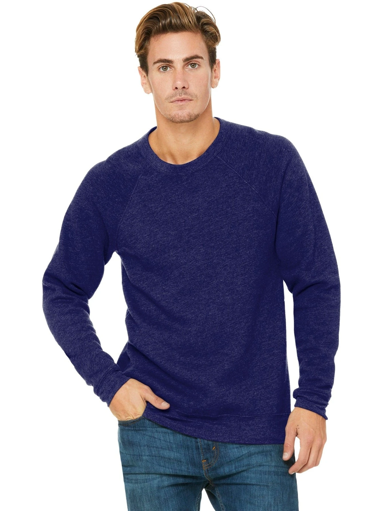 Bella+Canvas Sponge Fleece Raglan Sweatshirt 10 Bella+Canvas Sponge Fleece Raglan Sweatshirt - Image 10