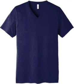 Bella+Canvas Unisex Triblend Short Sleeve V-Neck Tee 39 Bella+Canvas Unisex Triblend Short Sleeve V-Neck Tee -Thread Logic Store BellaCanvas Unisex Triblend Short Sleeve V Neck Tee Navy Triblend S 19