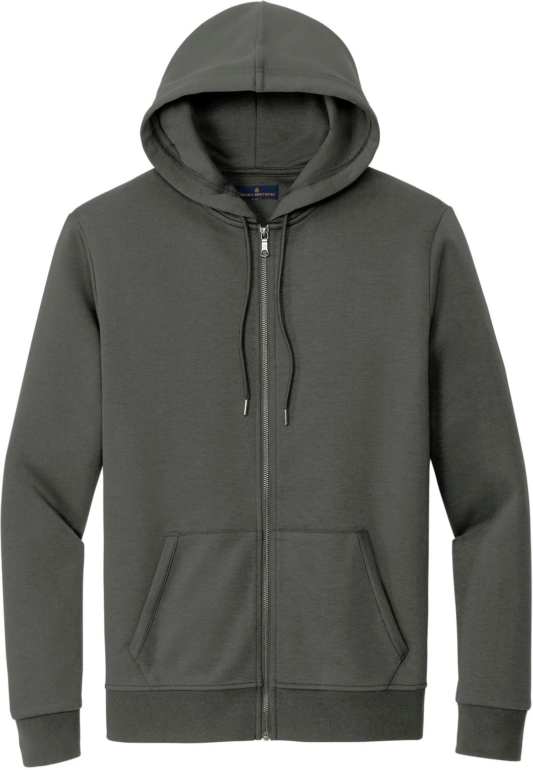 OUTLET-Brooks Brothers Double-Knit Full-Zip Hoodie 4 OUTLET-Brooks Brothers Double-Knit Full-Zip Hoodie - Image 4