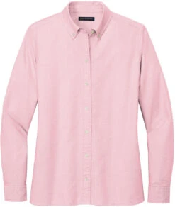 Brooks Brothers Ladies Casual Oxford Cloth Shirt 30 Brooks Brothers Ladies Casual Oxford Cloth Shirt -Thread Logic Store Brooks Brothers Ladies Casual Oxford Cloth Shirt Soft Pink S 9