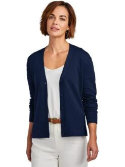 Brooks Brothers Ladies Cotton Stretch Cardigan Sweater -Thread Logic Store Brooks Brothers Ladies Cotton Stretch Cardigan Sweater 3