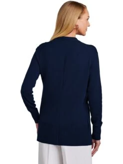 Brooks Brothers Ladies Cotton Stretch Long Cardigan Sweater -Thread Logic Store Brooks Brothers Ladies Cotton Stretch Long Cardigan Sweater 4